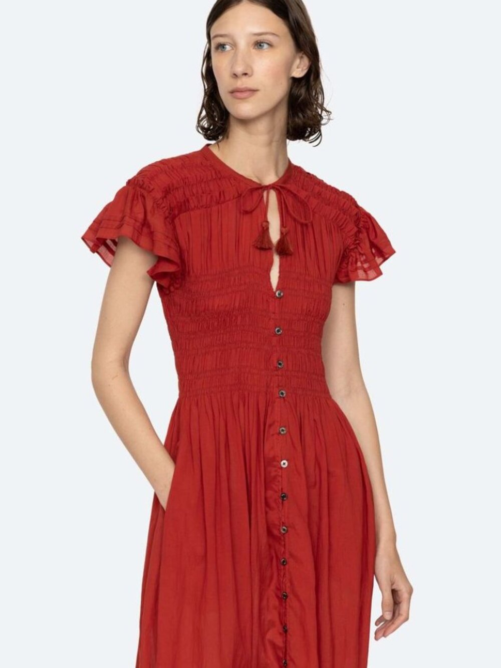 Sea NY Nomi dress in Paprika NWT